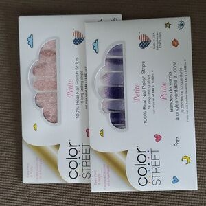 Color Street petite Glitterally Can't & Achieve Grapness